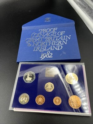 1982 Great Britain & Northern Ireland Proof Set w/ Box