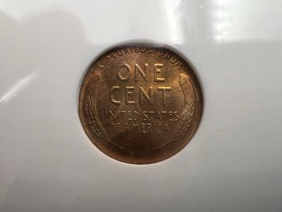 1944 S 1c Lincoln Wheat Cent Penny MS67 RD Some Toning #070