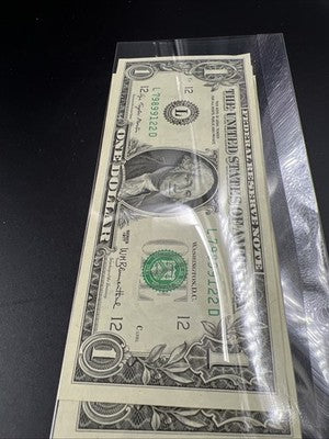 4 Consecutive 1977 FRN Federal Reserve Dollar Bill Notes CH VF Circ #122