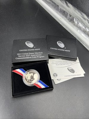 2015 S US Marshalls Service Commemorative Copper Nickel Half Dollar Coin