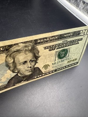 2017 Star * $20 FRN Federal Reserve Note VF Very Fine Circ #793