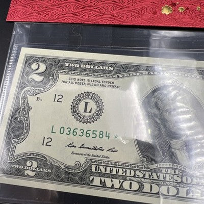 2013 * Star $2 Two Dollar FRN Federal Reserve Note Choice UNC