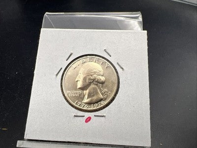 1976 S 25c Bicentennial 40% Silver Quarter Coin Gem BU UNC SKU#C
