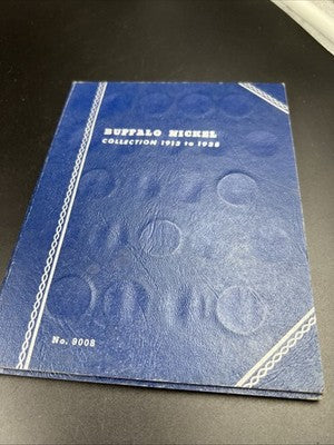 1928 D - 1938 D Buffalo Indian Head Nickel 20 Coin Circ Starter Set in Folder