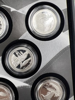 2018 Limited Edition US Silver Proof Set Complete w/ Box COA sku#A