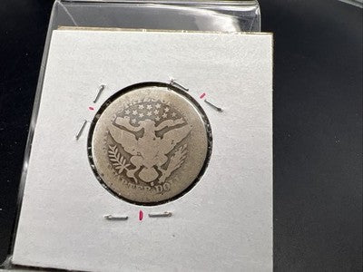 1900 S 25c Barber Silver Quarter Coin AG Circulated SKU#A