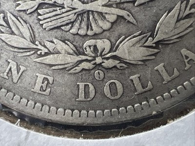 1882 O / S Strong $1 Morgan Silver Dollar Coin Fine Circ SK#A