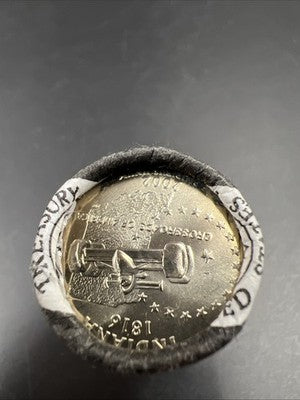 US Mint Certified 2002 P Indiana State Statehood Quarter Roll BU UNC SK#A