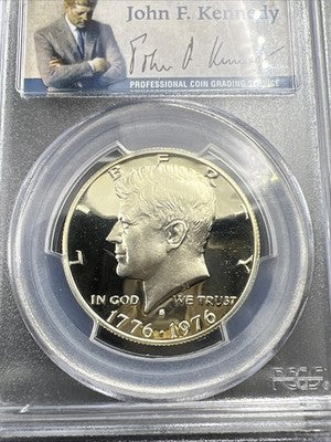 1976 S 50c Kennedy 40% Silver Half Dollar Coin PR69 DCAM PCGS #007