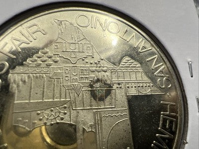 1968 San Antonio World's Fair Hemisfair Souvenir Medal