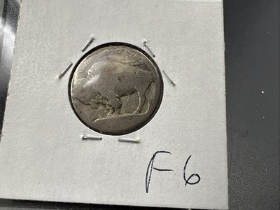 Hobo Buffalo Nickel Coin Modern Carving SKU#F6