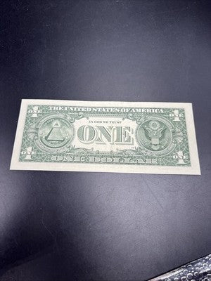 2017 * Star $1 FRN Federal Reserve Note CH AU #121
