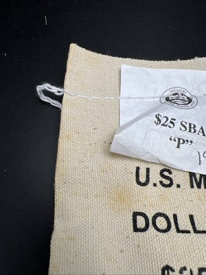 25 Coin US Mint Bag BU UNC 1999 P SBA Susan B Anthony Dollar Coins
