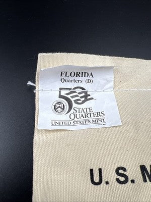 U.S. Mint Bag of 100 2004 D Florida State Statehood Quarters BU UNC