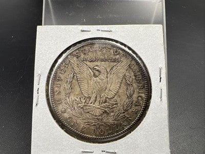 1881 S $1 Morgan Silver Dollar Coin CH BU Neat Toning Dark Toner