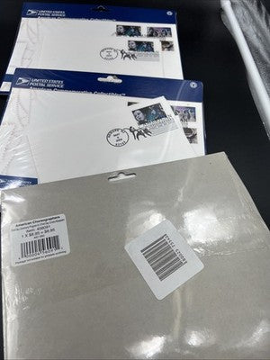 Lot of 3 USPS American Choreographers Stamped Letter Set - New Sealed