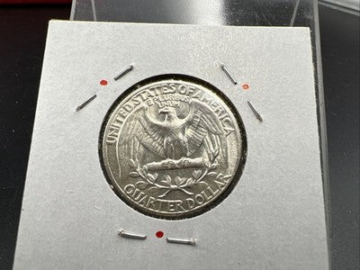 1951 P 25c Washington Silver Quarter AU SKU#A