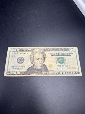 2009 $20 * Star Federal Reserve Note VG Circ #535