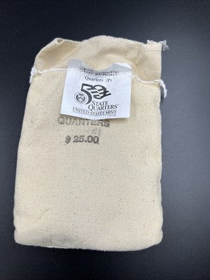 U.S. Mint Bag of 100 1999 P 25c New Jersey State Statehood Quarters BU UNC