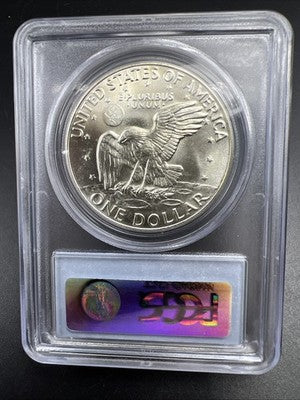 1974 S $1 Ike Eisenhower 40% Silver Dollar Coin PCGS MS66 Gem BU Certified #57