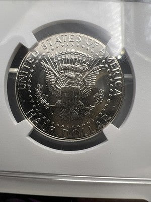 2025 P Kennedy Half Dollar Coin NGC BU Brilliant Uncirculated #72