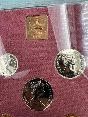 1979 Great Britain Northern Ireland Uncirculated Coin Set in Box