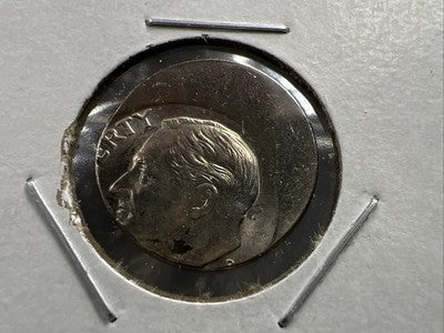 40% off Center Roosevelt Dime Error Coin UNC