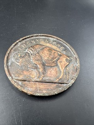 Niagara Falls Lucky Nickel Large Souvenir Medallion Circulated