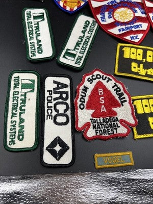 Lot of 19 Boy Scout Patches Talladega Cumberland Caves +