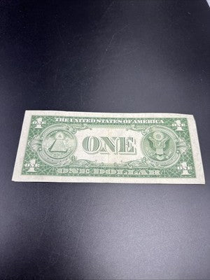 1935 B $1 One Dollar US Silver Certificate Blue Seal VF Very Fine Circ #214