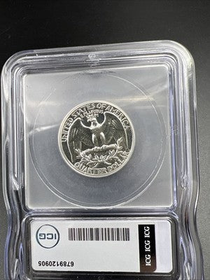 1961 P Washington Silver Quarter Coin ICG PR68 #05