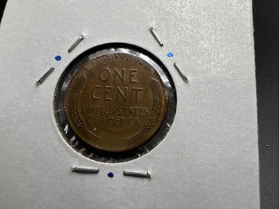 194x 1C Lincoln Wheat Cent Major Planchet Lamination Error VF Circ