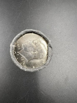 U.S. Mint Wrapped 2024 P 50c Kennedy Half Dollar 20 coin Roll BU