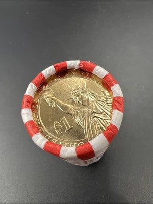 2009 D Zachary Taylor Presidential Dollar US Mint BU Roll 25 Coins