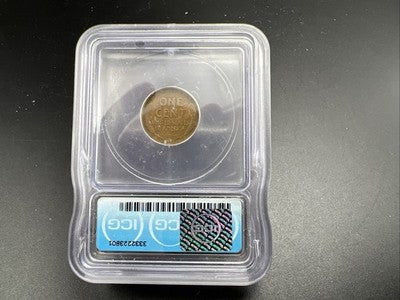 1921 S 1c Lincoln Wheat Cent Penny Coin ICG AU58