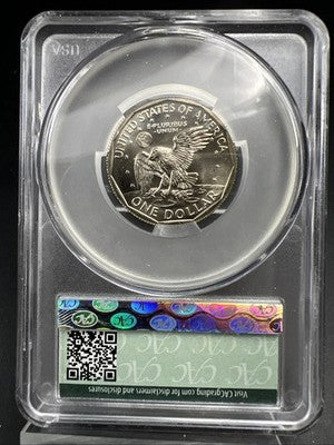 1981 D $1 SBA Susan B Anthony Dollar Coin CAC MS65 Gem BU #11