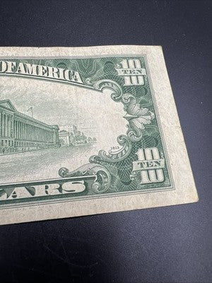 1950 D $10 FRN Federal Reserve Note Cleveland District Fine Circ #249