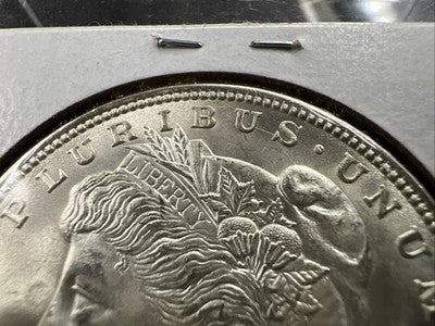 1921 P $1 Morgan Silver Dollar Coin Heavy Rev Die Polish Variety Vam CH BU UNC