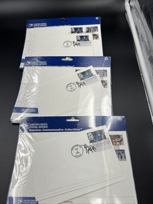 Lot of 3 USPS American Choreographers Stamped Letter Set - New Sealed
