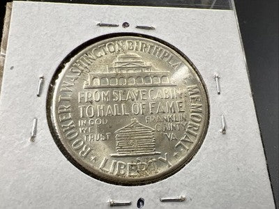1946 P Booker T Washington Silver Half Dollar Coin BU UNC SK#a