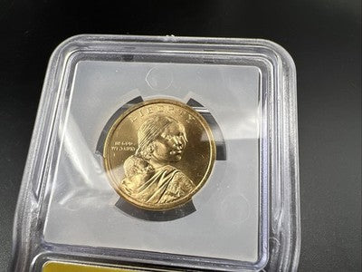 2014 D $1 Sacagawea Native Dollar Gem BU Coin MS67 ANACS #17