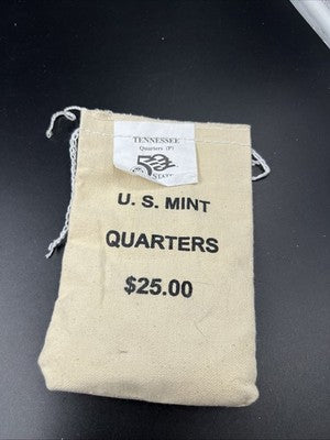 U.S. Mint Bag of 100 2002 P Tennessee State Statehood Quarters BU UNC