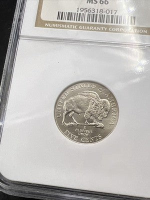 2005 D 5c Bison Jefferson Nickel Coin NGC MS66 SMS #017