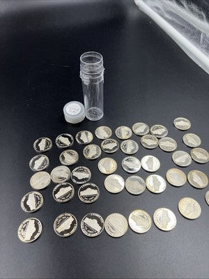 2011 S 5c Proof Jefferson Nickel 40 Coin Roll Choice Proof