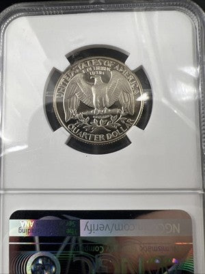1983 S 25c Washington Proof Copper Nickel Clad Quarter Coin NGC PF69 UCAM #003