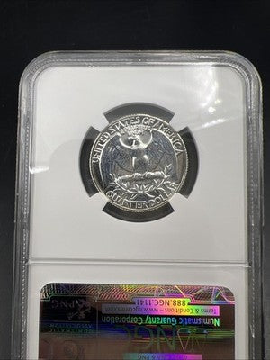 1958 25c Washington Silver Quarter Proof Coin NGC PF67 #090