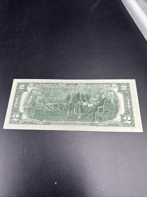 1995 $2 FRN Federal Reserve Note Choice Uncirculated #09343527 Atlanta District