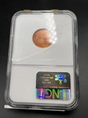 1946 S 1c Lincoln Wheat Cent Coin MS66 RD NGC #069 Gem BU UNC Certified