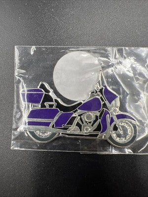 2007 SOMALIREPUBLIC Harley Davidson $1 Purple Cruiser Motorcycle Coin