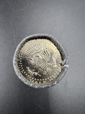 U.S. Mint Wrapped 2024 D 50c Kennedy Half Dollar 20 coin Roll BU